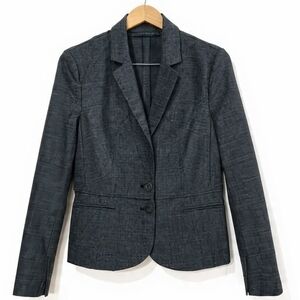 Suzy Shier Size 11 Charcoal Blazer With Stretch